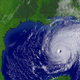 A satellite view of Hurricane Rita on September 22, 2005. Rita intensified over the Loop Current.